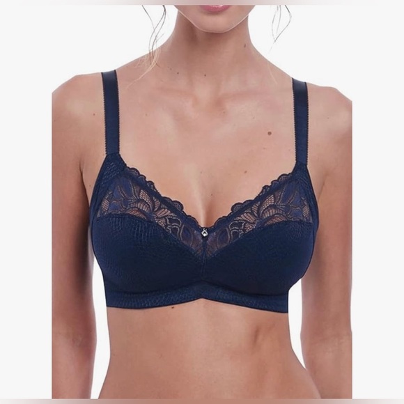 Fantasie Memoir Soft Cup Bra in Navy - Picture 1 of 7